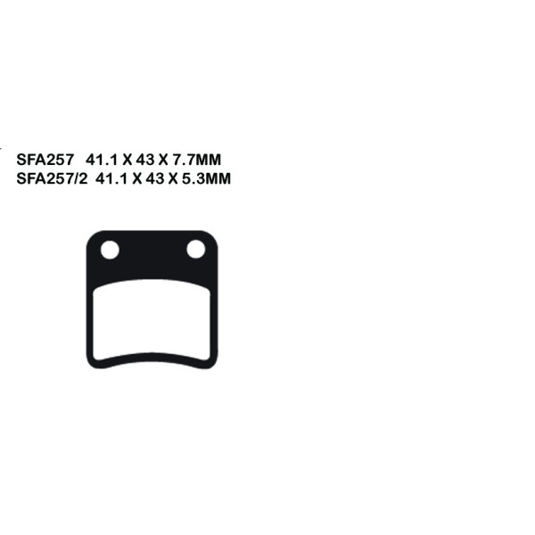 EBC EBC Brake Pads SFA257